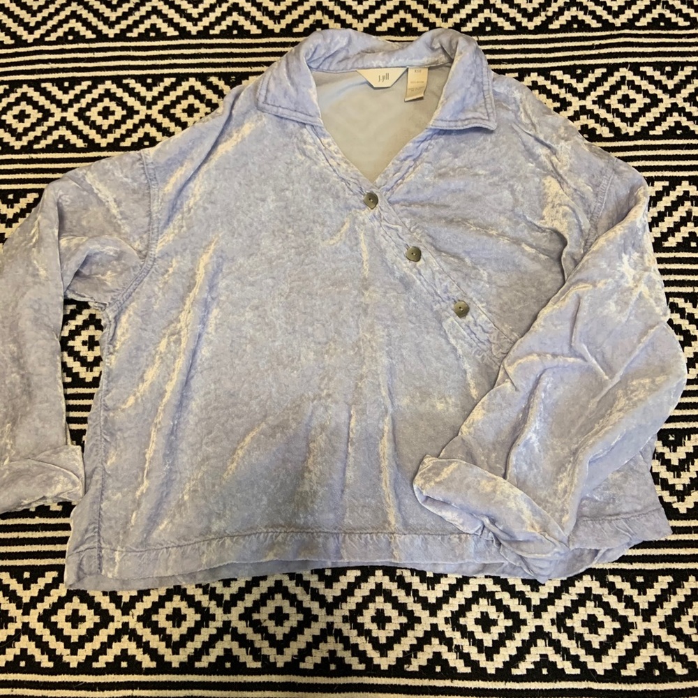 Vintage Crushed velvet top